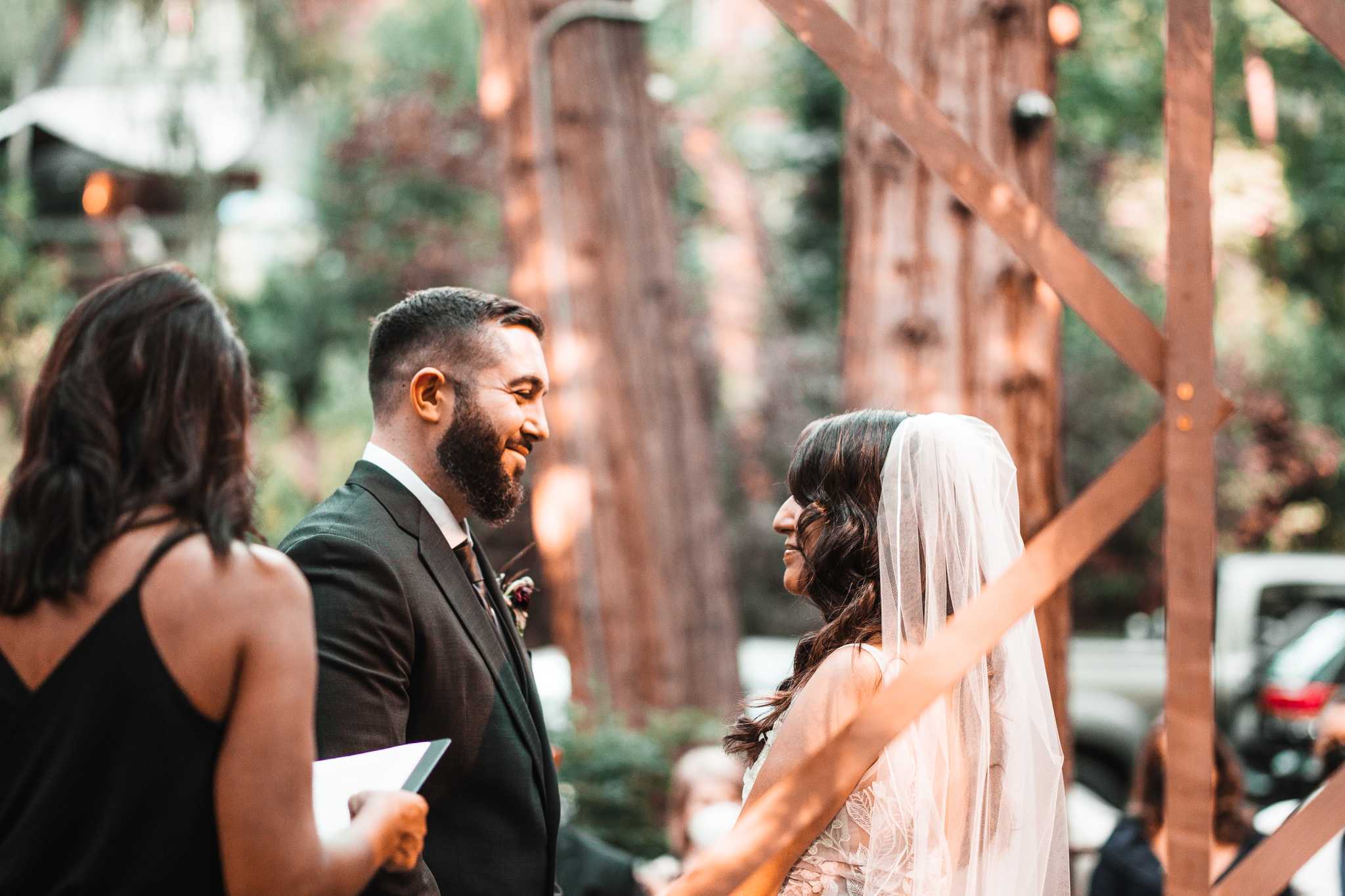 Erika's and Ken's Ceremony, Idyllwild, California